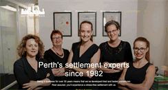 Desktop Screenshot of metrosettlements.com.au